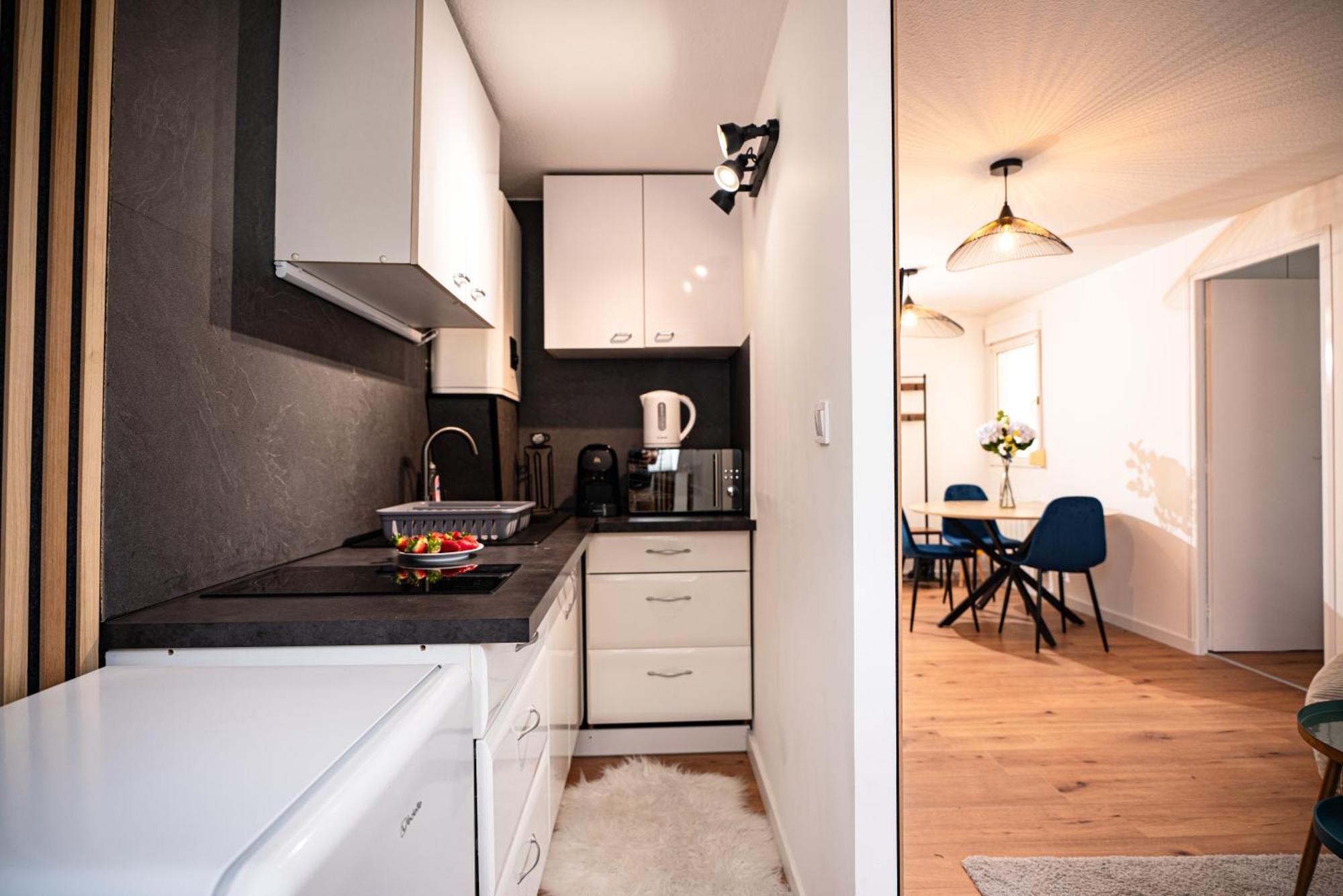 Moderne T2 Centre Sauna Wifi Home Office Netflix Strasbourg Exterior photo